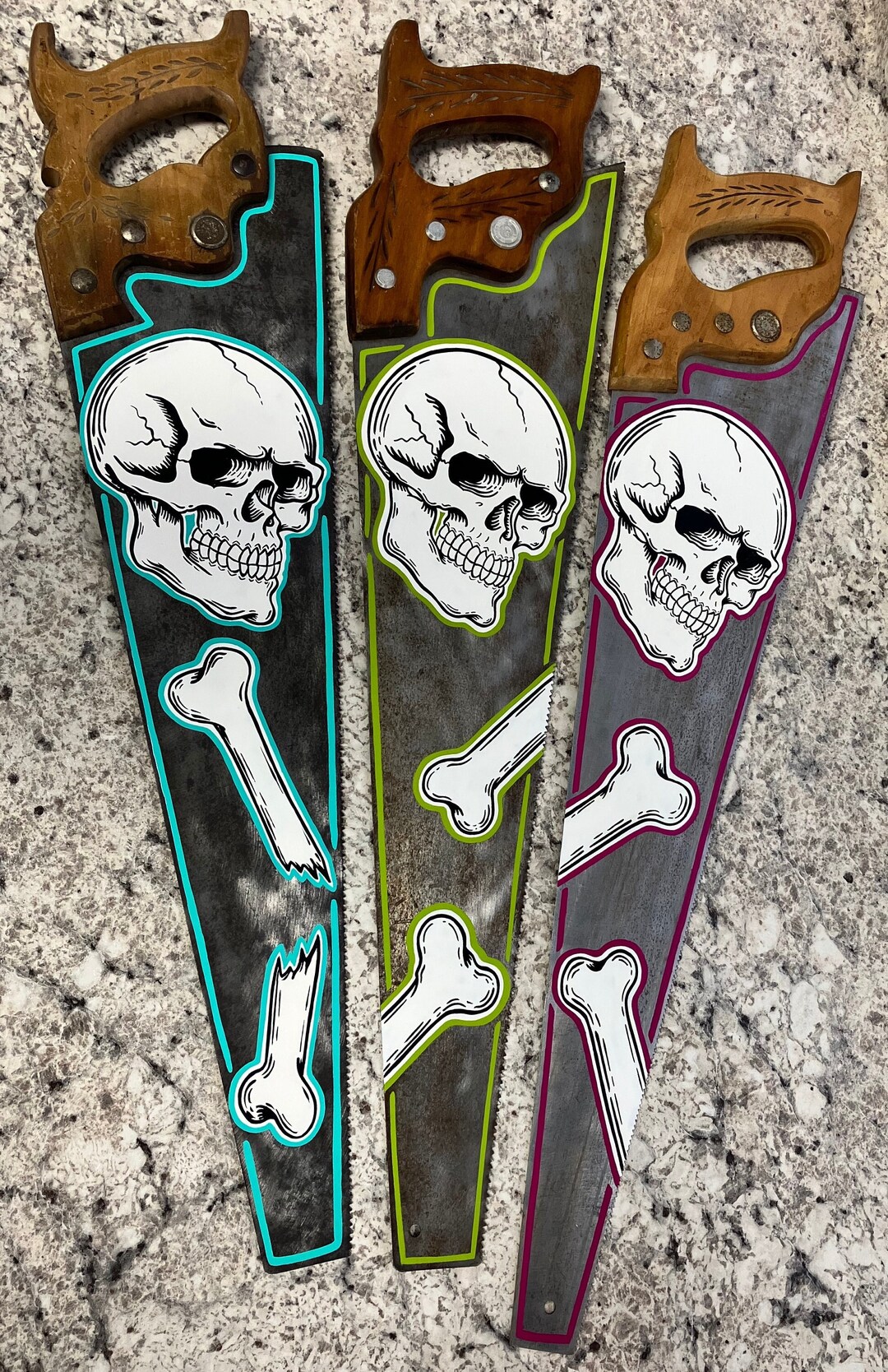 古着　ビンテージ　bones skull ART Design vintage 古着ビンテージbones skull ART Design vintage