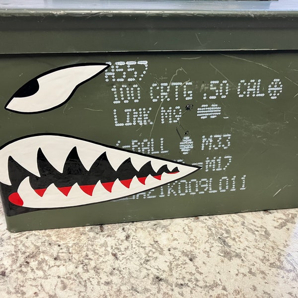 A-10 Nose Art Ammo Can