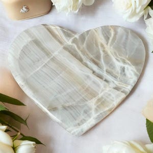 Timeless 5&quot; Heart Shaped Onyx Bowl | Hand crafted in Mexico