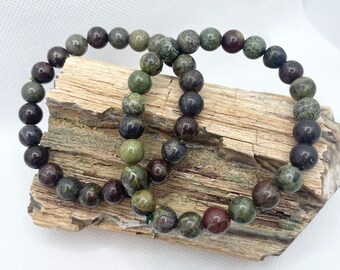 8mm Dragons Blood Bracelet |Empowering and Protective Gemstone Jewelry