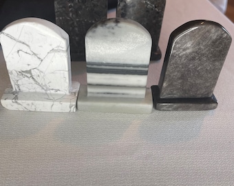 Unique Crystal Tombstone/Headstone