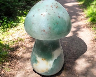 Crystal Cutey Mushrooms |Petite Gemstone Mushrooms for Decor, Energy, Spirituality, and Wellness