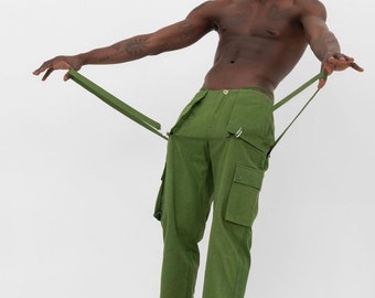 Genderless Organic Cotton Cargo Pants, Cargo Pants Women, Organic Sweatpants, Sweatpants Men, Cargo Sweatpants, women work pants,