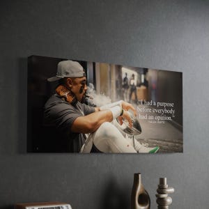 Jalen Hurts Canvas “Silent Victory” | Philadelphia Eagles Super Bowl LIX | Canvas Wall Art | After Darkness Art