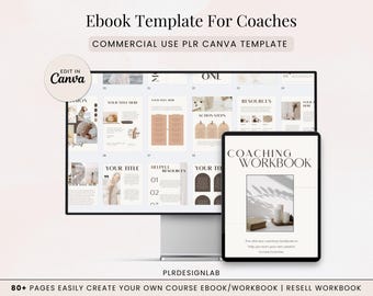 Edytowalny szablon e-booka Canva: Kurs dla kreatora magnesu PLR do użytku komercyjnego