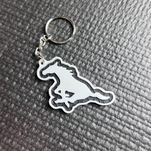 Ford Mustang Keychain, Ford GT500, Ford GT350, Ford Ecoboost, Car Keychain, Ford, Mustang GT, Ford Mach-E, Classic Mustang, Car Gift