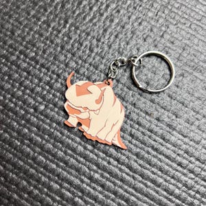 Avatar The Last Airbender Keychain, Appa Keychain, Avatar, ATLA, Avatar Appa, Anime Keychain, Anime, Avatar Aang, Avatar Katara, Avatar Zuko