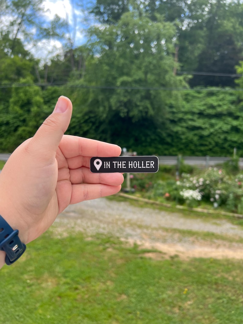 In The Holler southern Appalachian sticker | water bottle sticker, country sticker, laptop sticker imagem 2