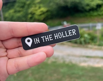 In The Holler southern Appalachian sticker | water bottle sticker, country sticker, laptop sticker