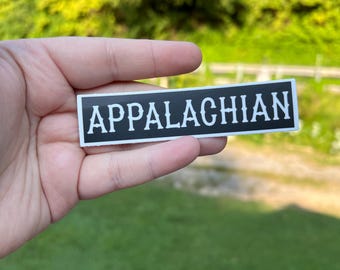 Appalachian sticker,Appalachian gift, water bottle sticker, laptop decal, luggage sticker, southern sticker, appalachian sticker