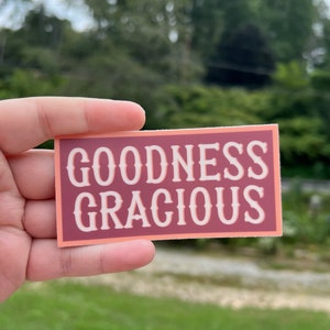 Goodness Gracious southern Appalachian sticker | water bottle sticker, laptop sticker, Appalachia, Tennessee