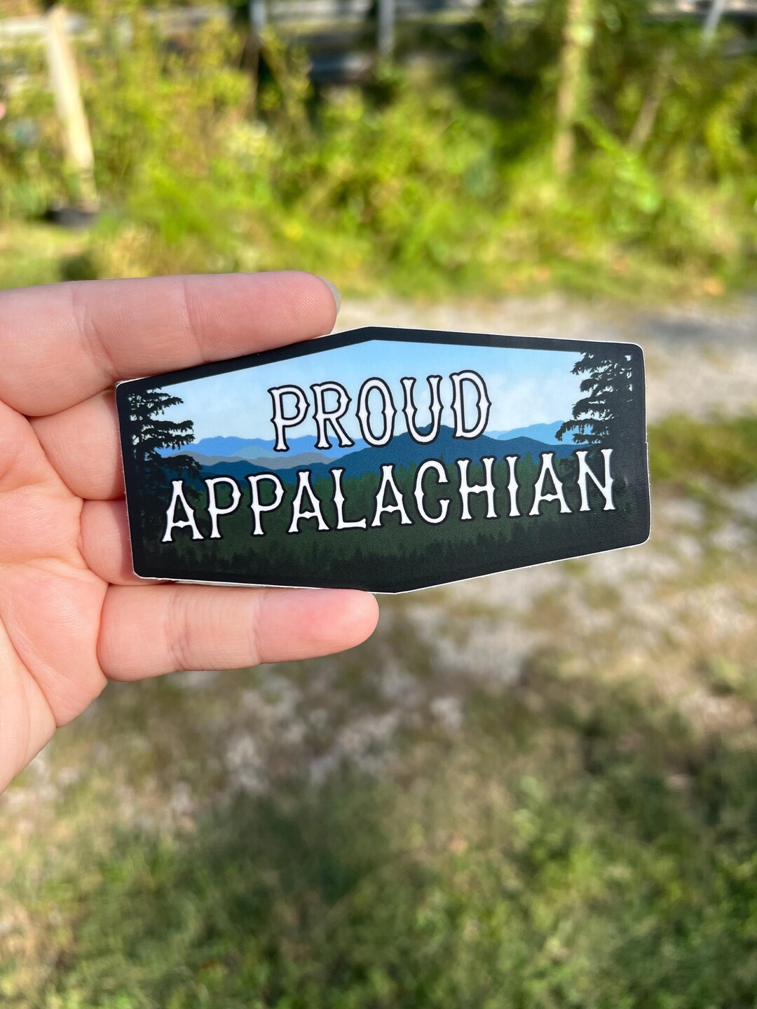 Proud Appalachian Sticker, Water Bottle Sticker,appalachian Gift ...