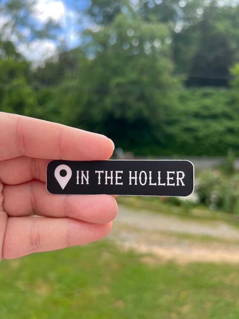 In The Holler southern Appalachian sticker | water bottle sticker, country sticker, laptop sticker imagem 3