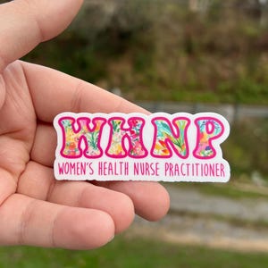 Women’s health Nurse Practitioner sticker, doctor gift, FNP gift, healthcare sticker, medical sticker, water bottle sticker
