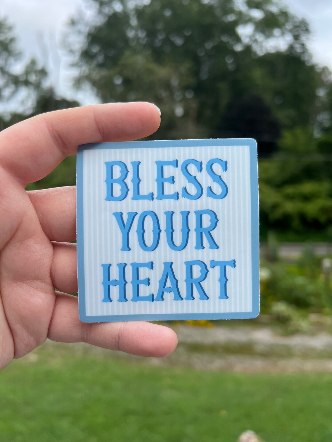 Bless Your Heart Southern Sticker, Funny Gift for Friend, Luggage ...