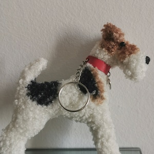 Fox Terrier Keychain