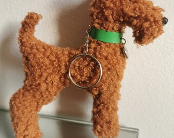 Irish terrier pluszowy breloczek