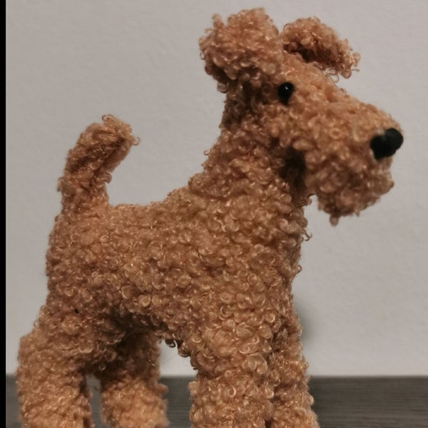 Lakeland terrier pluszowa figurka pieska