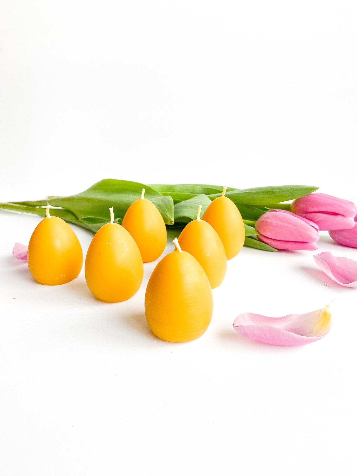 100 Pure Beeswax Easter Egg Candles Etsy