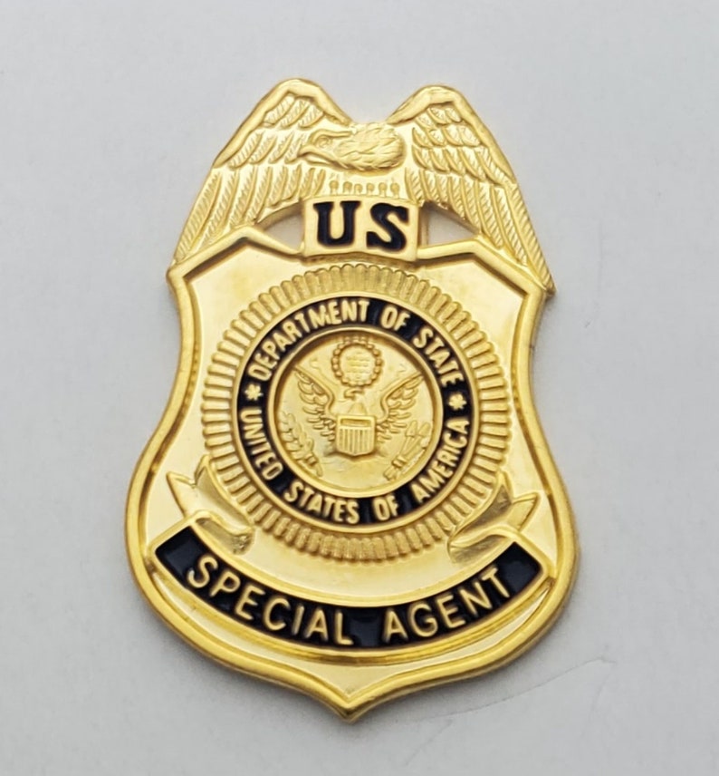 Us department of state special agent badge mini pin lapel hat etsy