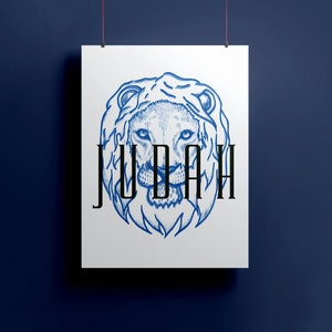 The Lion of Judah, Jesus Poster, Jesus King, Lion and Lamb, Christian Wall Art, Printable Poster, Modern Art, Jesus Lion.