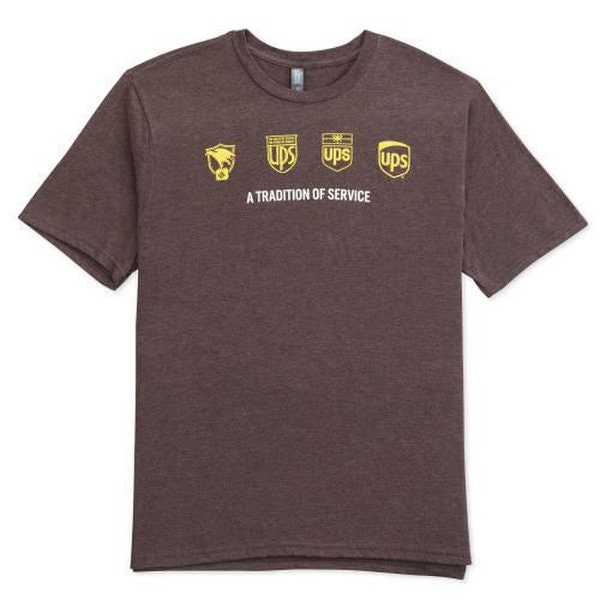 UPS Logo A Tradition of Service Brown T Shirt United Parcel - Etsy