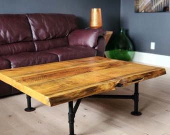 Live edge salontafel