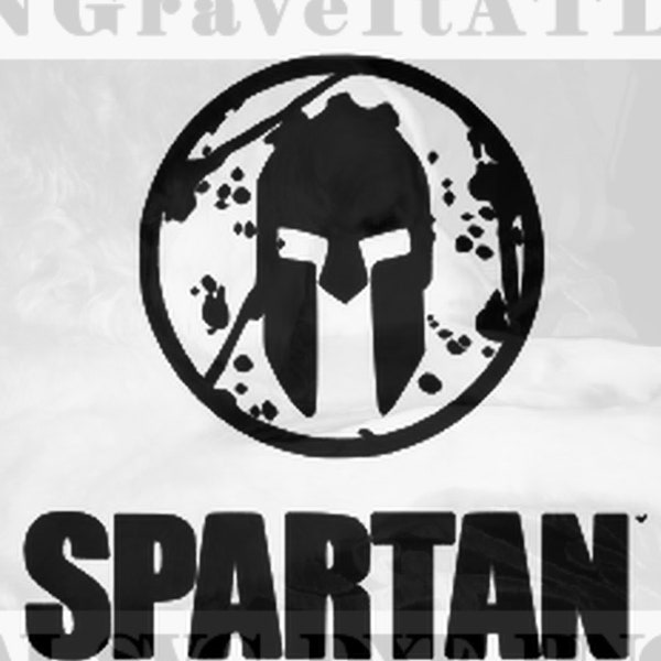 Spartan Death Race graphic Instant digital download laser engraving laser cutting vinyl graphics cutting machine ai, svg, dxf, png