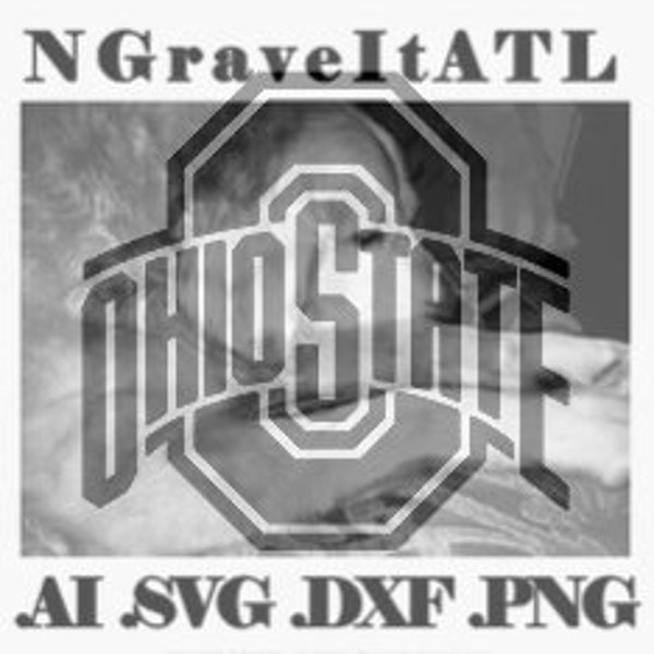 Ohio State Buckeyes Football Instant digital download laser engraving cutting vinyl graphic sublimation ai, svg, dxf, png