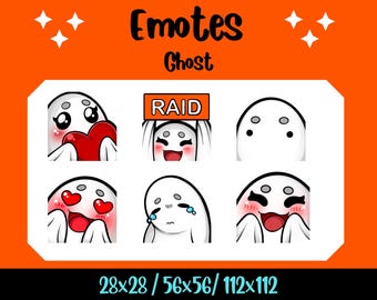 Cute Ghost Emotes