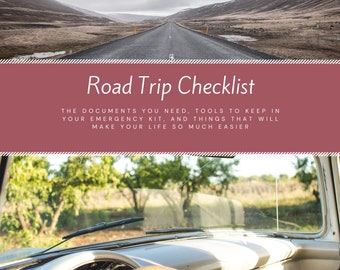 Road Trip Checklist