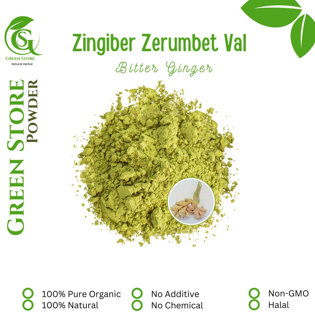 50 G 500 G Organic Pure Powder of Shampoo Ginger Bitter Ginger / Wild