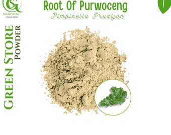 50 g - 500 g Bio-Reinpulver von Pimpinella Alpina / Purwoceng (Pimpinella Pruatjan) WildCrafted 100% Frische Natürliche Kräuter Versandkostenfrei