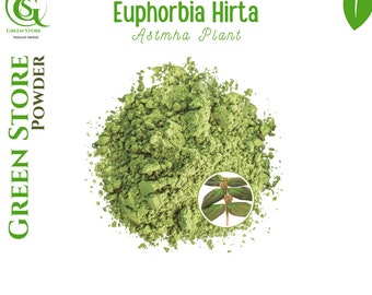 50 g - 500 g Organic Pure Powder Of Astmha Plant (Euphorbia hirta)  WildCrafted 100% Fresh Natural Herbs