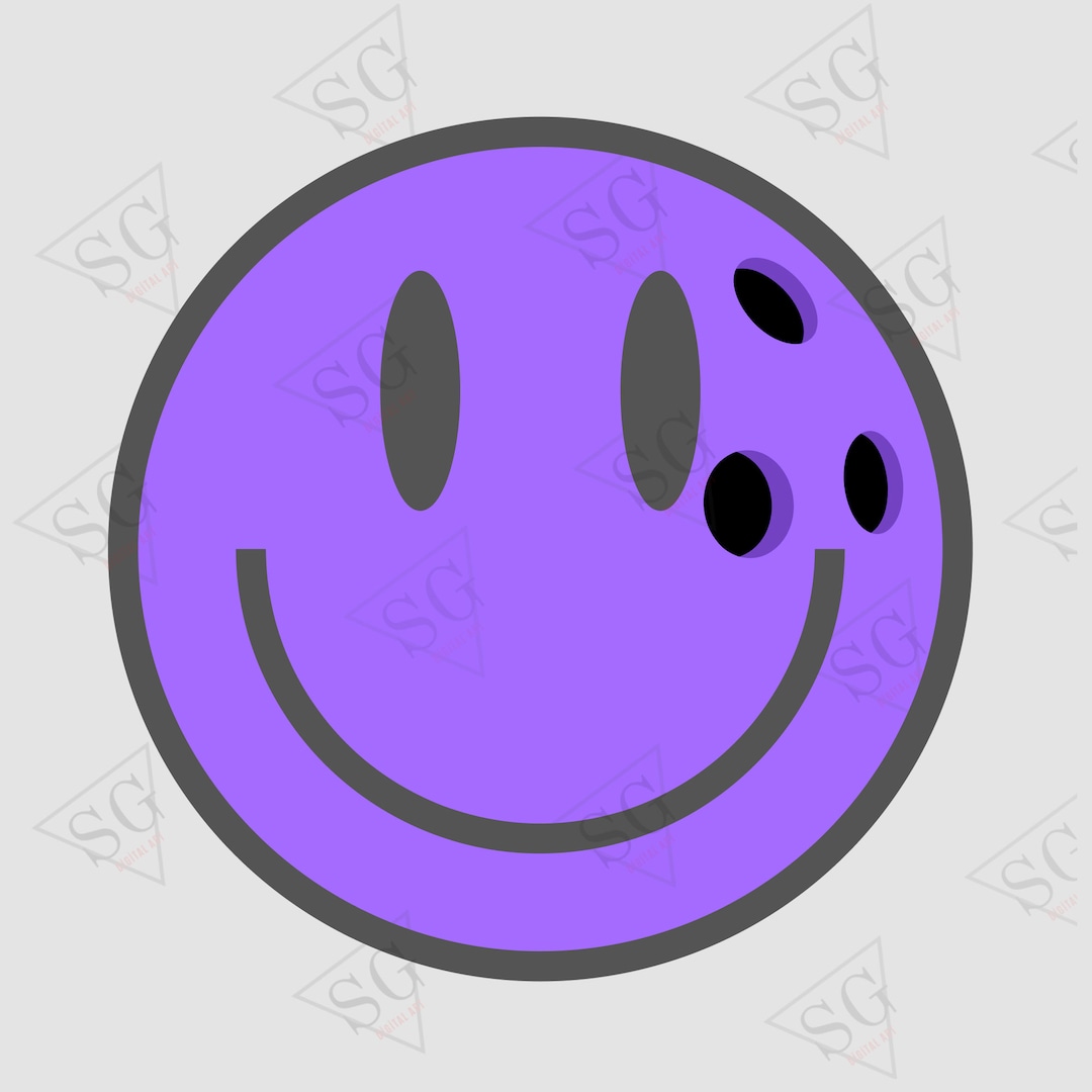 Bowling Ball Smiley SVG Bowling Happy Face PNG Smile Face - Etsy