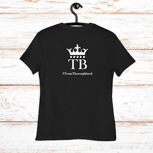 Thoroughbred breed shirt- OTTB breed tshirt, thoroughbred lover shirt, equestrian riding clothes, horse owner gift, ottb t-shirt, race horse
