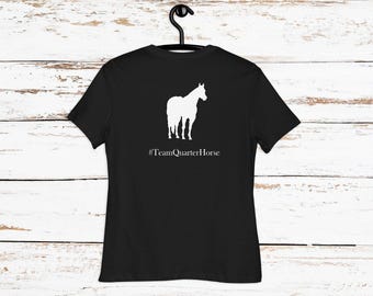 Quarter Horse Breed Logo Shirt, Horse Lover Gift