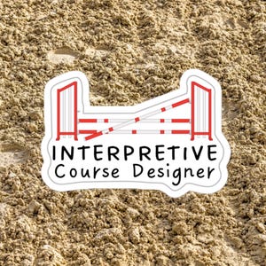 Adesivo per progettisti di corsi interpretativi
