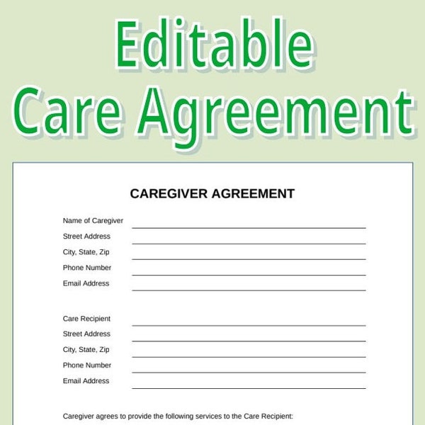Printable Caregiver Contract - Il 600x600.5530619992 96o6 