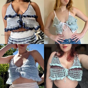 Karmen Bottom in sea breeze crochet