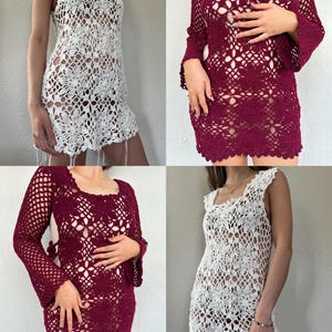 Crochet dress 2019 hotsell