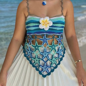 Hoshi Top Crochet Written Pattern