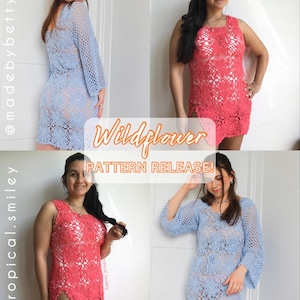 Wildflower Crochet Top/Dress Written Pattern image 9