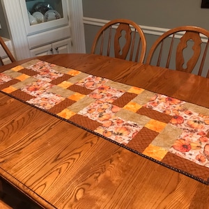 Table Runner - &quot;Autumn Harvest&quot; - dark
