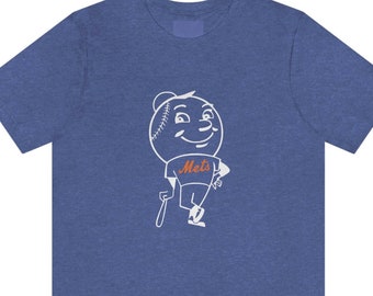Vintage NEW YORK METS Mlb Baseball Jersey T-shirt Youth Medium 