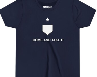 Camiseta para niños de béisbol, camisa de receptor de béisbol, regalo para fanáticos del béisbol, camisa de jugador de béisbol, camiseta de manga corta juvenil