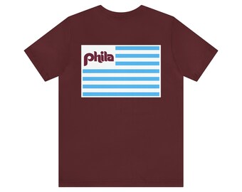 Philadelphia Flag T-Shirt, Phillies, 76ers, Union, Flyers Fan Gear