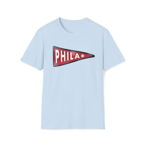 Philadelphia Baseball Pennant Vintage T-Shirt, Phillies Fan Gift, Philly Shirt, Phanatic Shirt, Phillies Baseball, Baseball Shirts