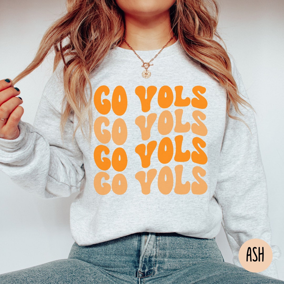 Go Vols Tennessee Game Day Sweatshirt for Women Football Etsy