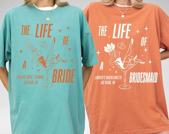 Custom Bachelorette Party T-Shirts, Bridal Era, Showgirl Bach